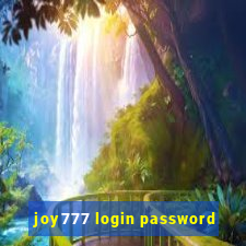 joy777 login password